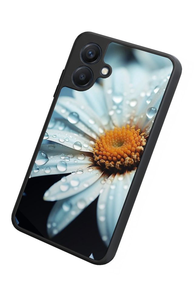 Samsung Galaxy A07 Uyumlu Cicek Tasarımlı Glossy Premium Kılıf