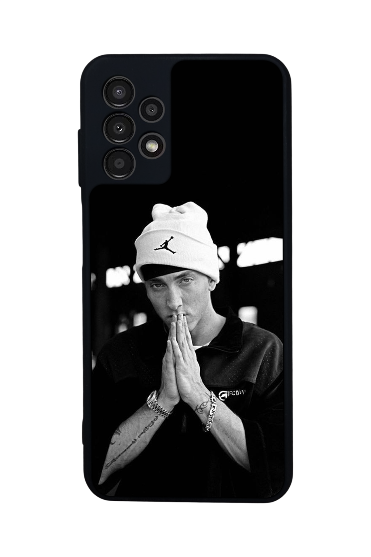 Samsung Galaxy A13 Uyumlu Eminem Tasarımlı Glossy Premium Kılıf
