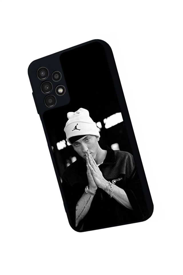 Samsung Galaxy A13 Uyumlu Eminem Tasarımlı Glossy Premium Kılıf