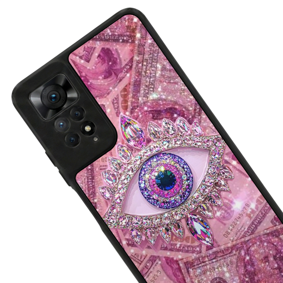 Xiaomi Redmi Note 11 Pro Uyumlu Göz Tasarımlı Glossy Premium Kılıf