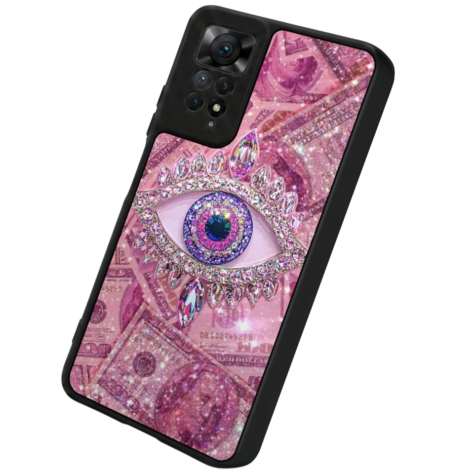 Xiaomi Redmi Note 11 Pro Uyumlu Göz Tasarımlı Glossy Premium Kılıf