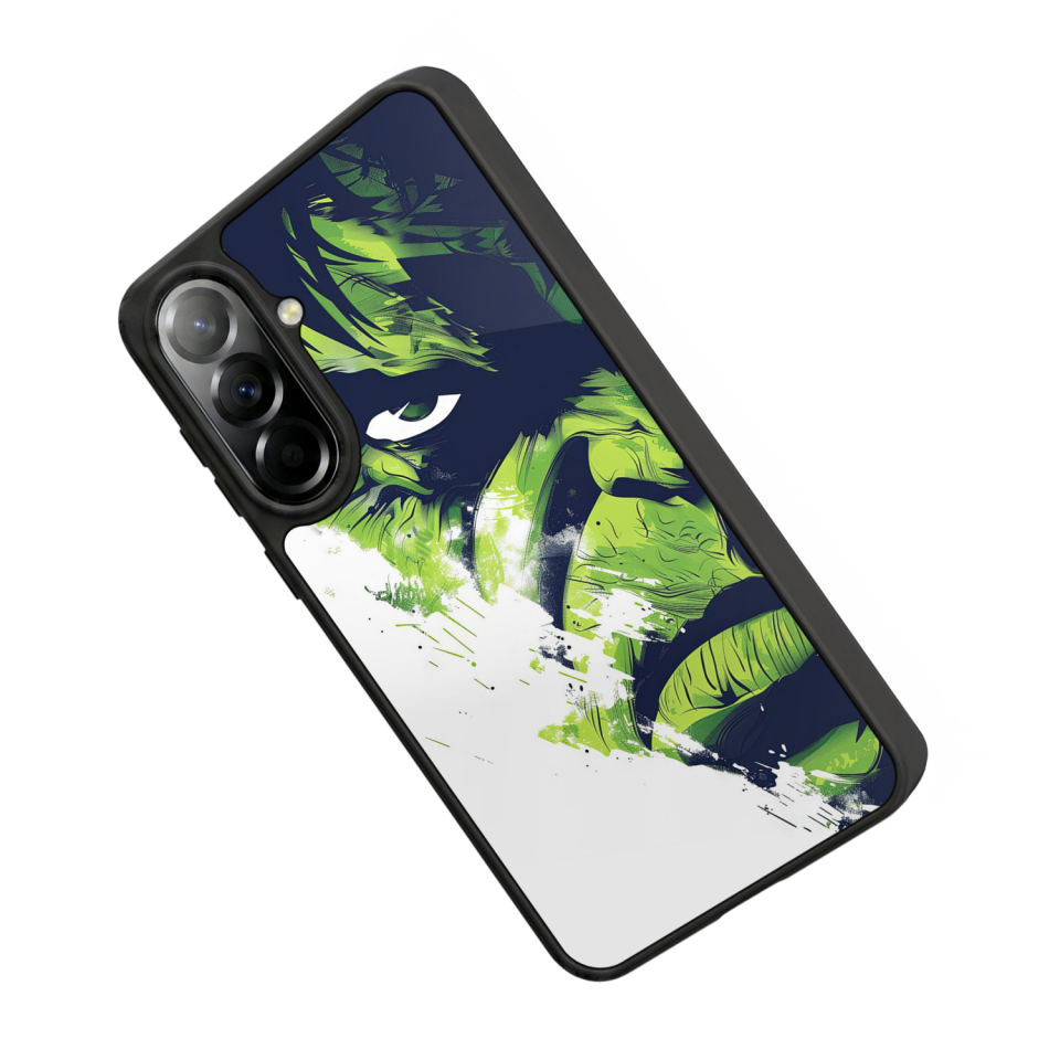 Samsung Galaxy A37 Uyumlu Hulk Tasarımlı Glossy Premium Kılıf
