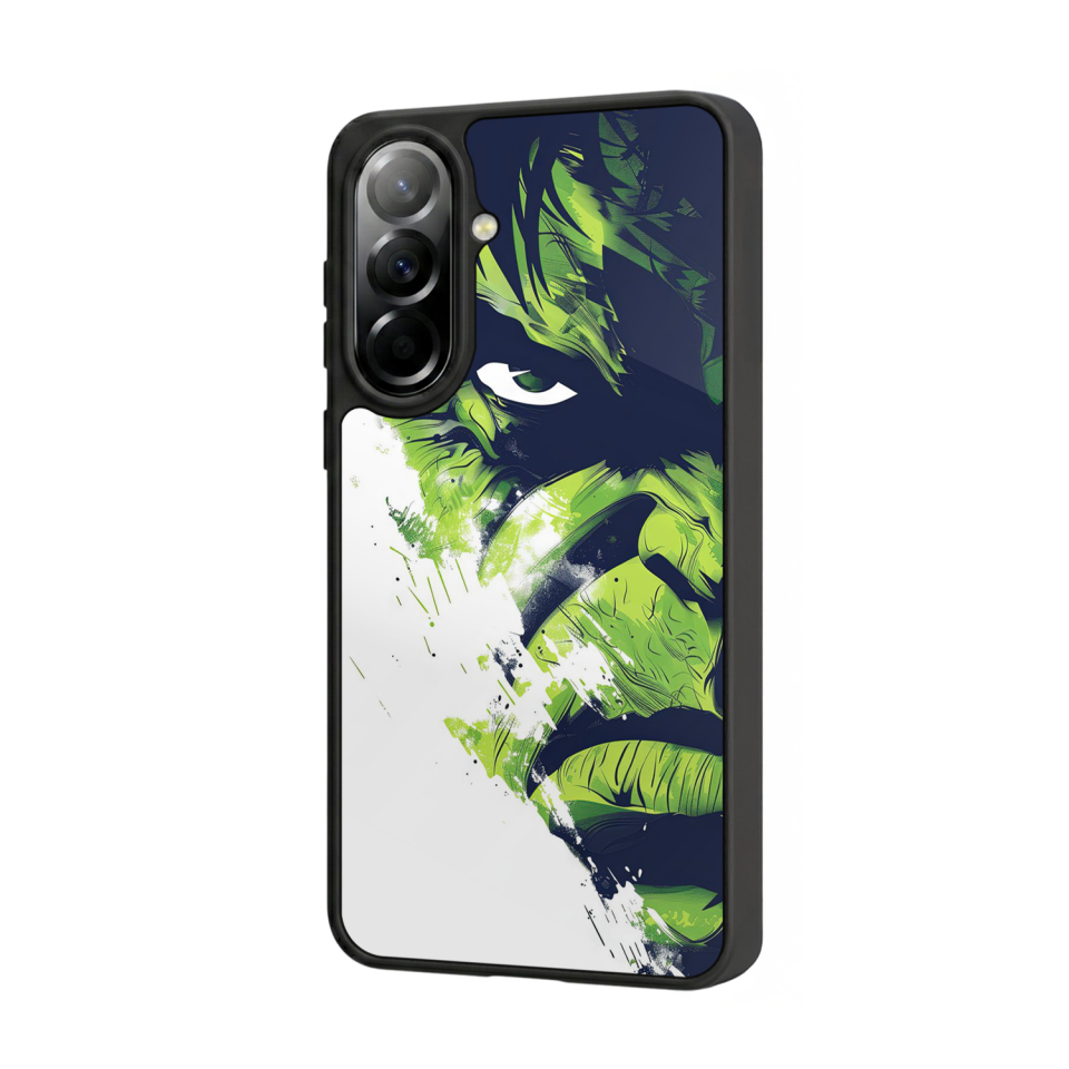 Samsung Galaxy A37 Uyumlu Hulk Tasarımlı Glossy Premium Kılıf