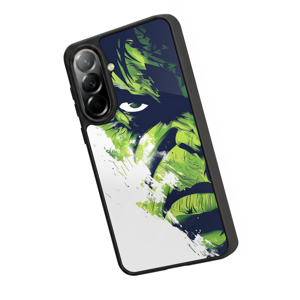 Samsung Galaxy A37 Uyumlu Hulk Tasarımlı Glossy Premium Kılıf