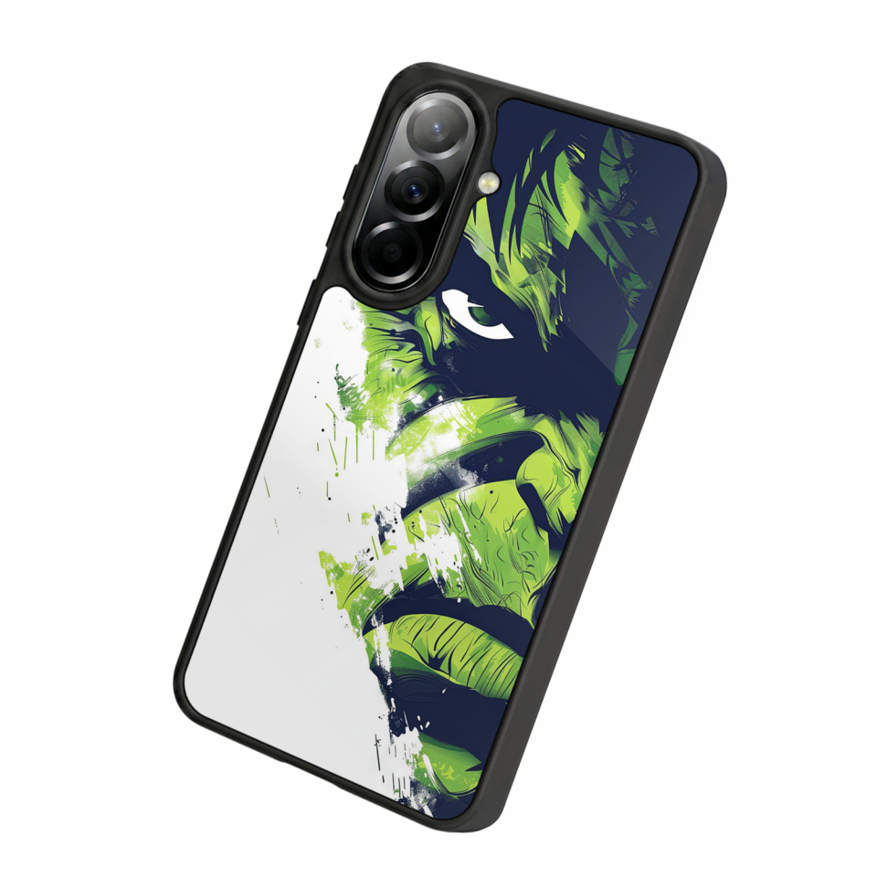 Samsung Galaxy A37 Uyumlu Hulk Tasarımlı Glossy Premium Kılıf