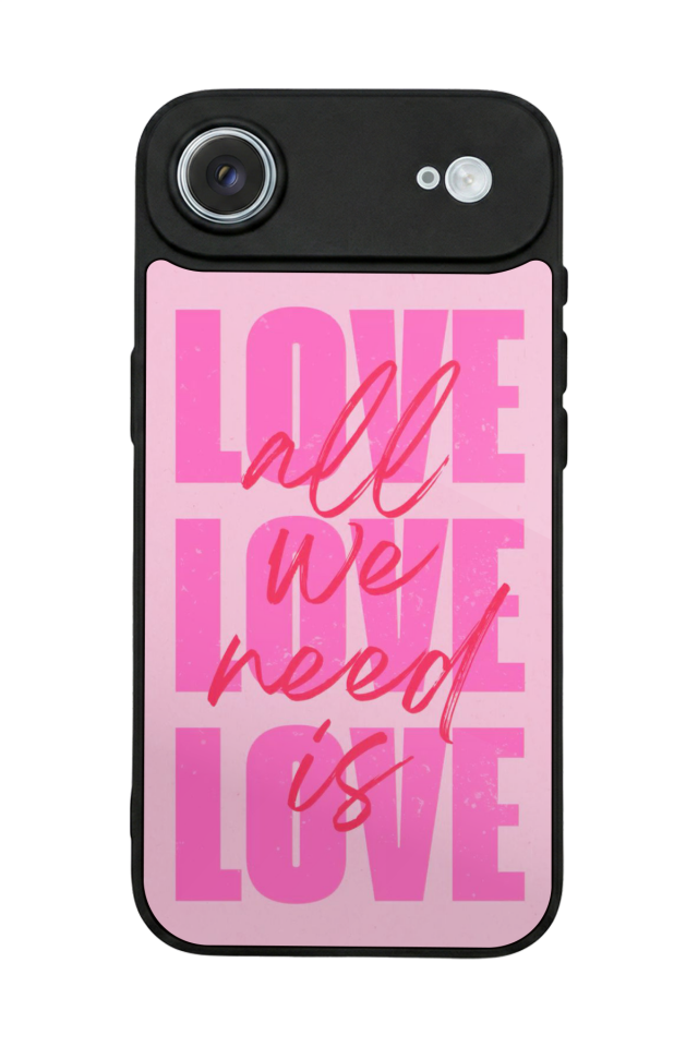 iPhone 17 Air Uyumlu Love Tasarımlı Glossy Premium Kılıf