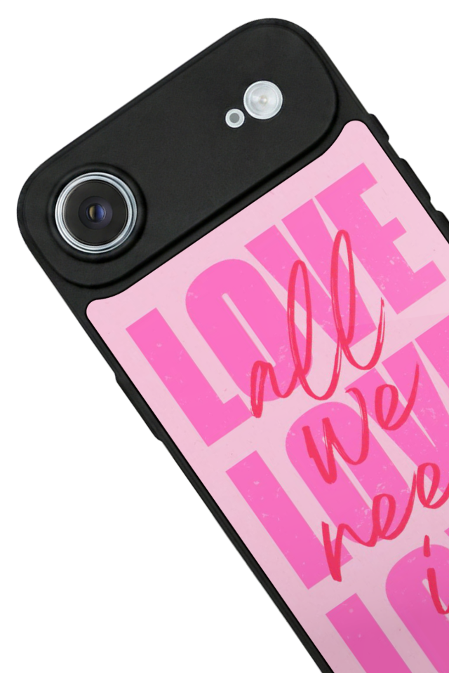 iPhone 17 Air Uyumlu Love Tasarımlı Glossy Premium Kılıf