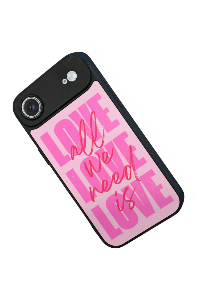 iPhone 17 Air Uyumlu Love Tasarımlı Glossy Premium Kılıf