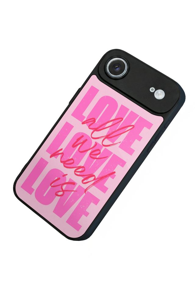 iPhone 17 Air Uyumlu Love Tasarımlı Glossy Premium Kılıf