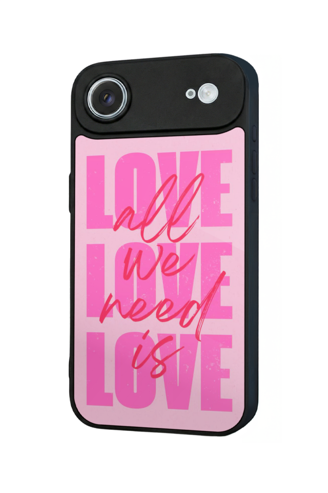 iPhone 17 Air Uyumlu Love Tasarımlı Glossy Premium Kılıf