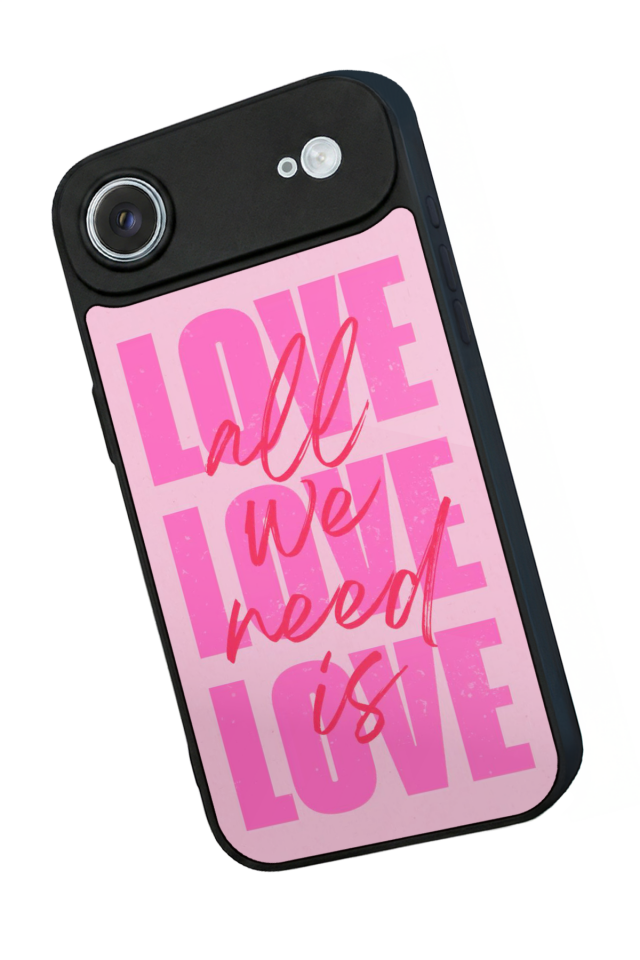 iPhone 17 Air Uyumlu Love Tasarımlı Glossy Premium Kılıf