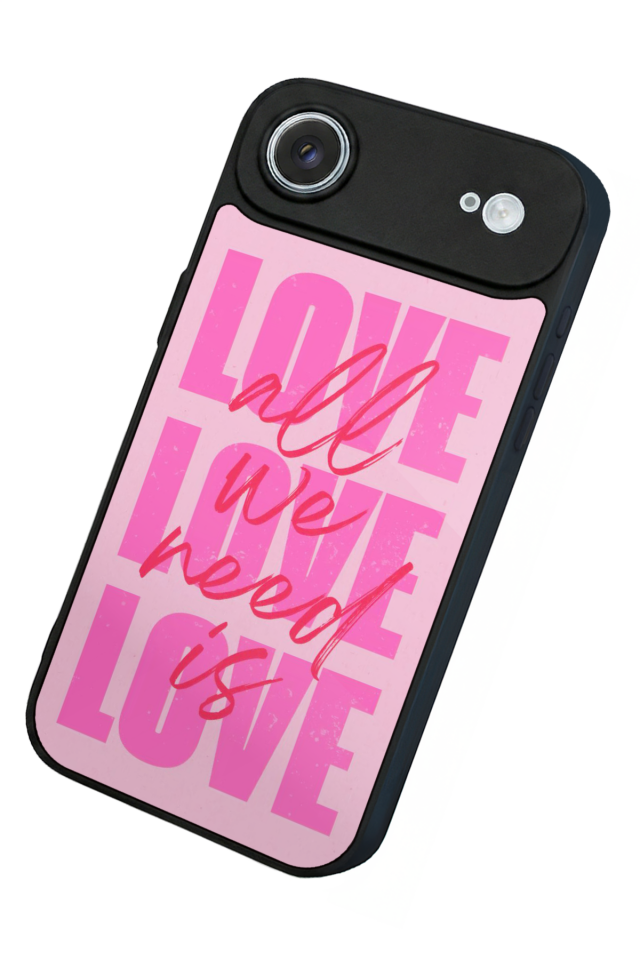 iPhone 17 Air Uyumlu Love Tasarımlı Glossy Premium Kılıf