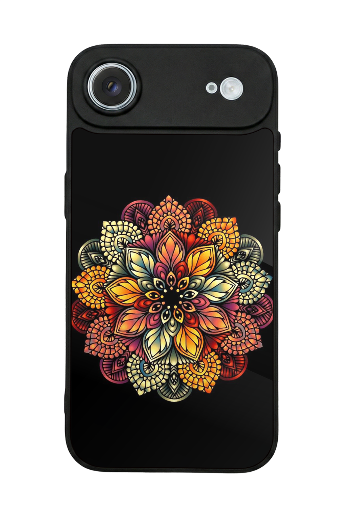 iPhone 17 Air Uyumlu Mandala Tasarımlı Glossy Premium Kılıf