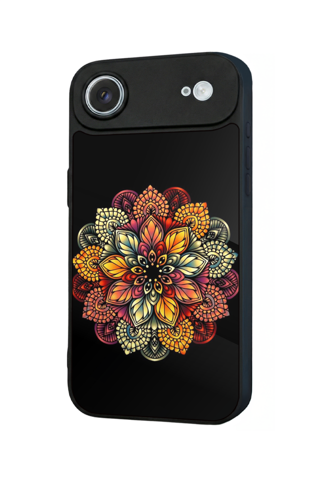 iPhone 17 Air Uyumlu Mandala Tasarımlı Glossy Premium Kılıf