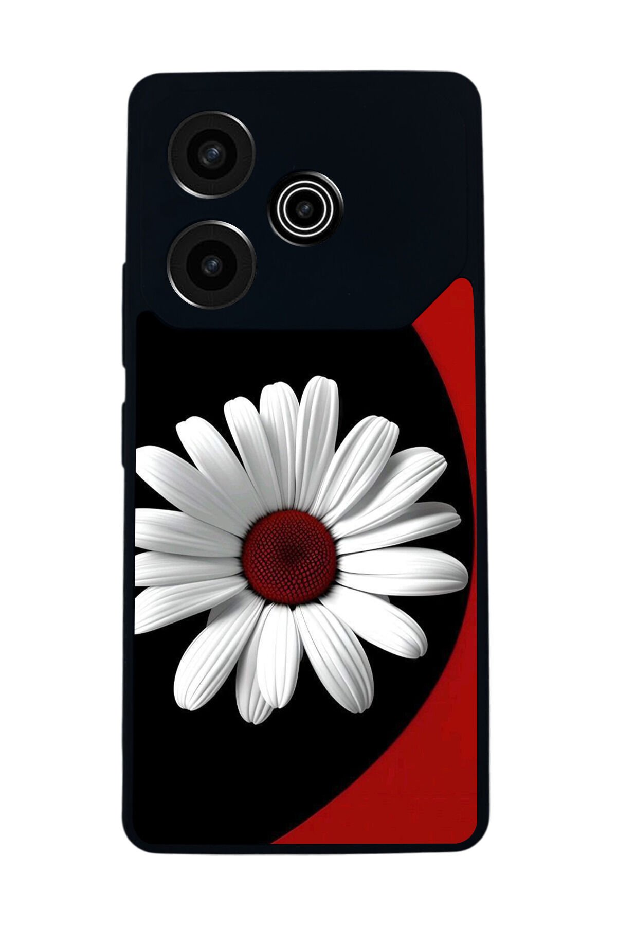 Tecno Pova 6 Uyumlu Cicek Tasarımlı Glossy Premium Kılıf