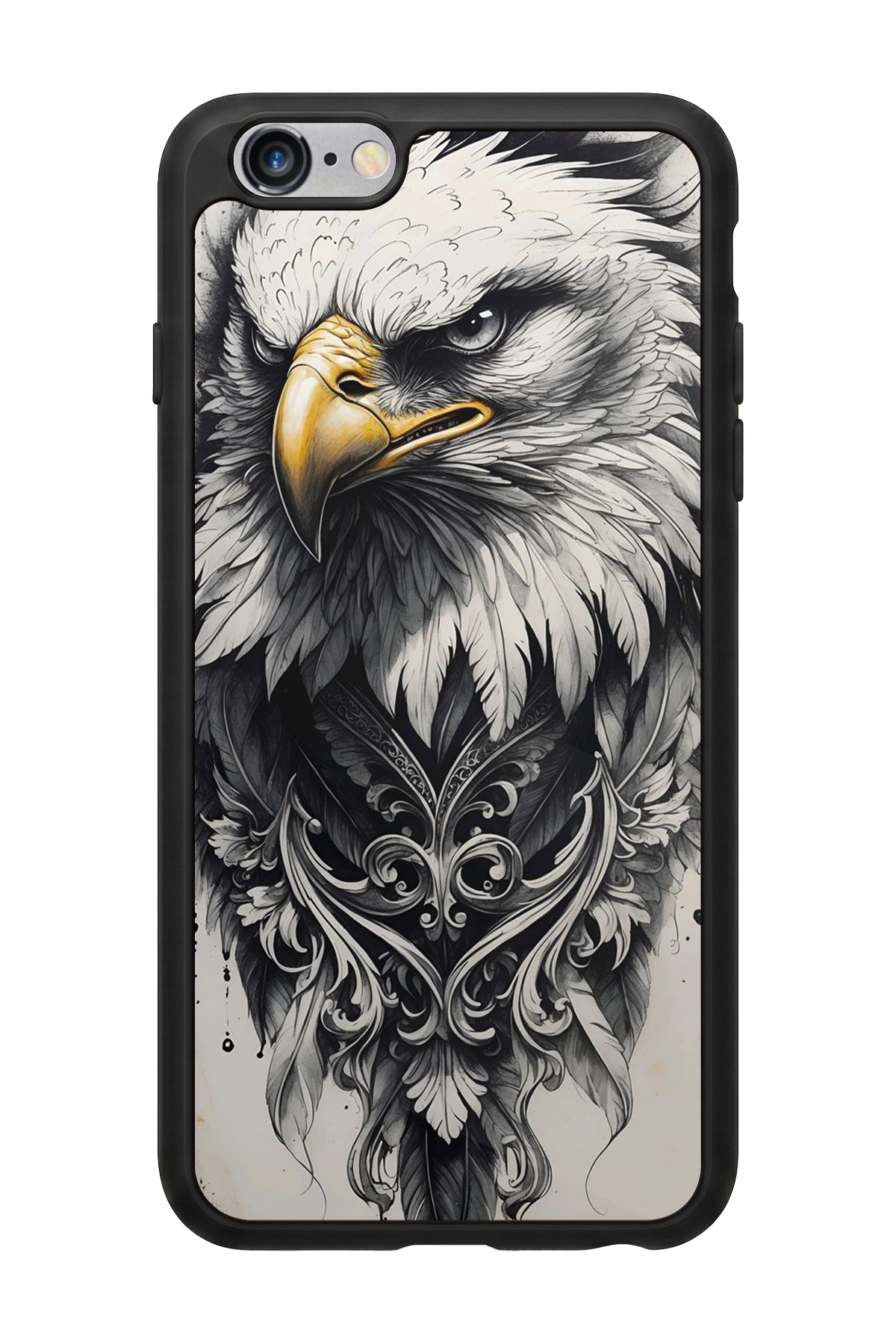 iPhone 6s Plus Uyumlu Besiktas Tasarımlı Glossy Premium Kılıf