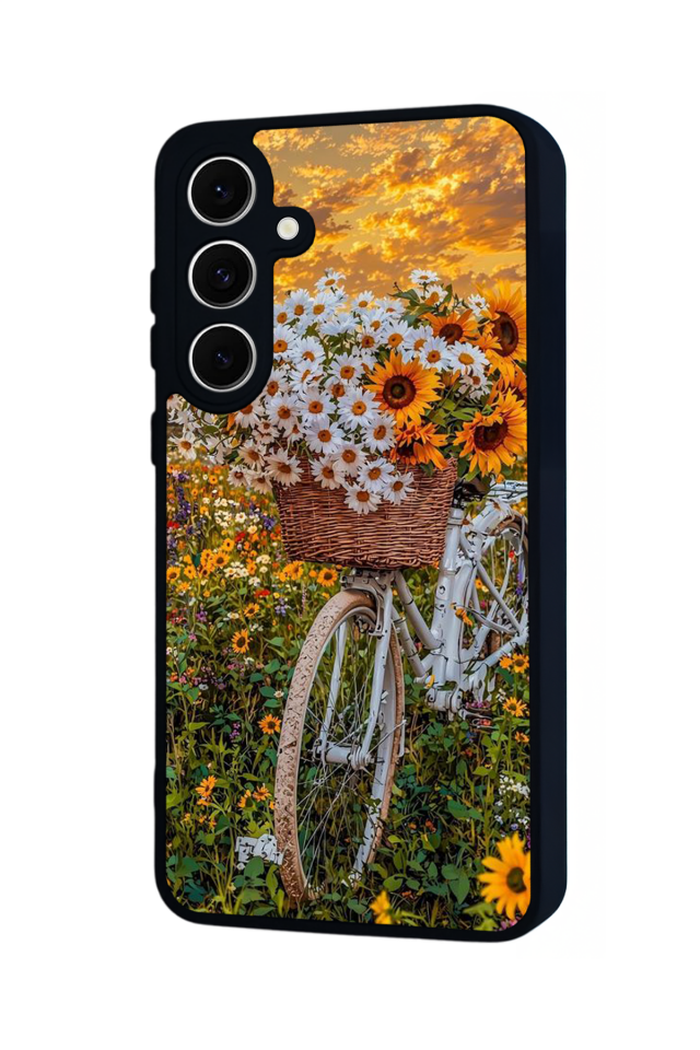 Samsung Galaxy A16 Uyumlu Cicek Tasarımlı Glossy Premium Kılıf