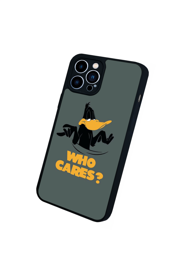 iPhone 12 Pro Max Uyumlu Daffy duck Tasarımlı Glossy Premium Kılıf