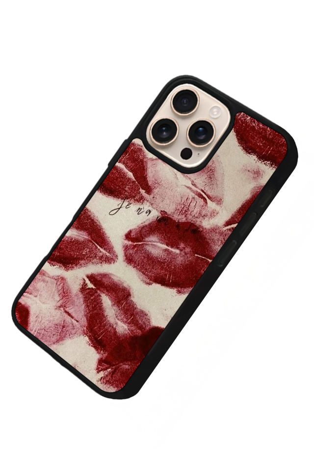 iPhone 14 Pro Max Uyumlu Dudak Tasarımlı Glossy Premium Kılıf