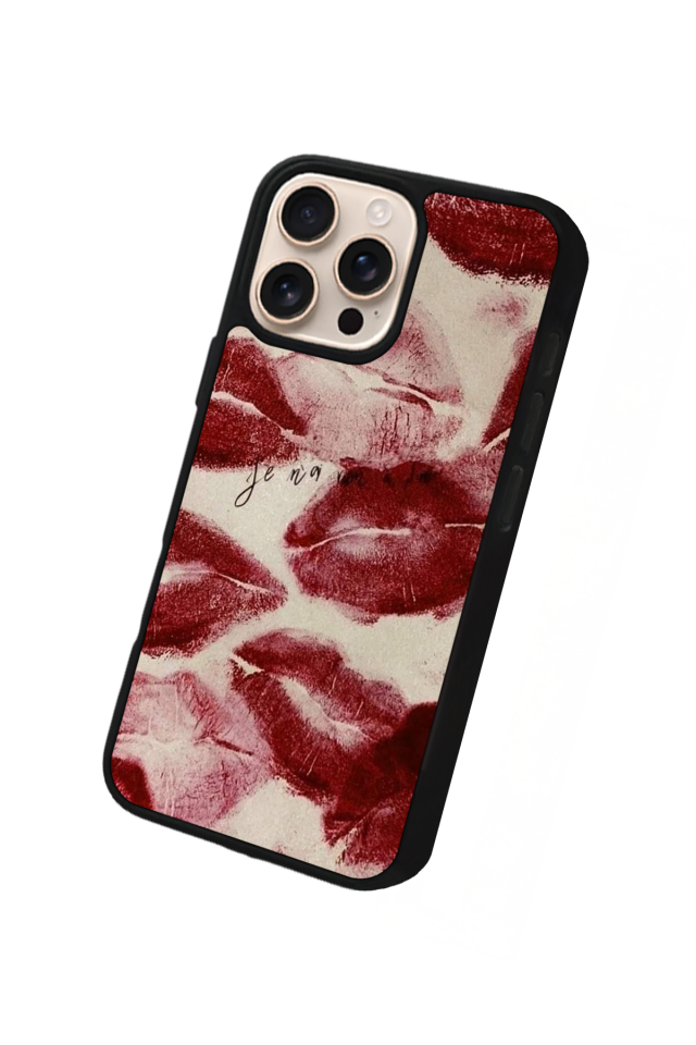 iPhone 14 Pro Max Uyumlu Dudak Tasarımlı Glossy Premium Kılıf