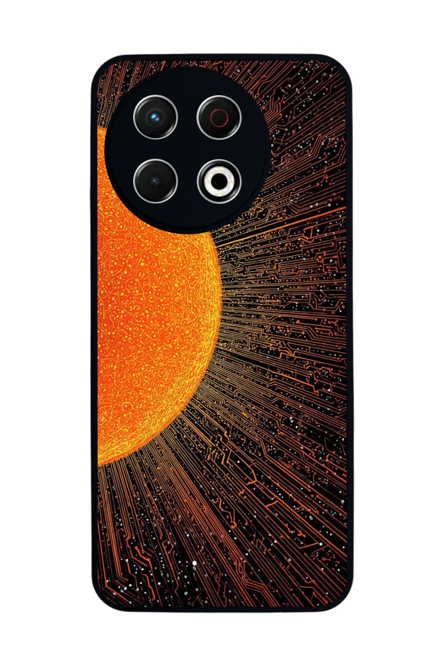 Tecno Spark 30 Pro Uyumlu Melek Tasarımlı Glossy Premium Kılıf