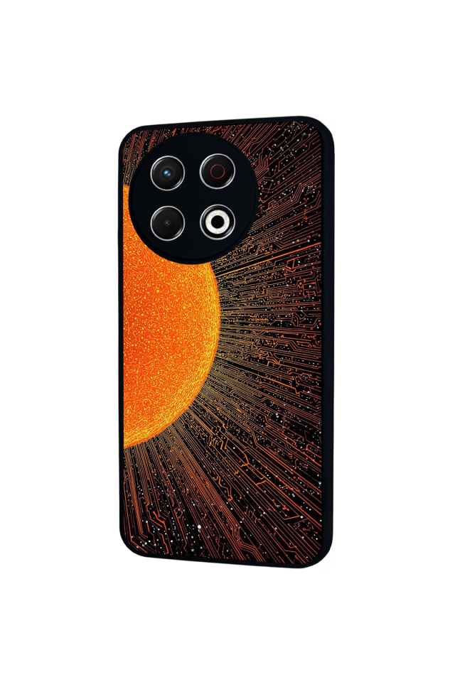 Tecno Spark 30 Pro Uyumlu Melek Tasarımlı Glossy Premium Kılıf