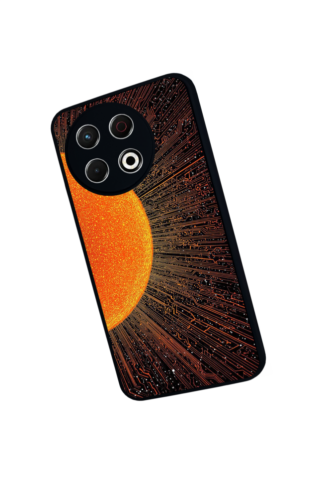 Tecno Spark 30 Pro Uyumlu Melek Tasarımlı Glossy Premium Kılıf