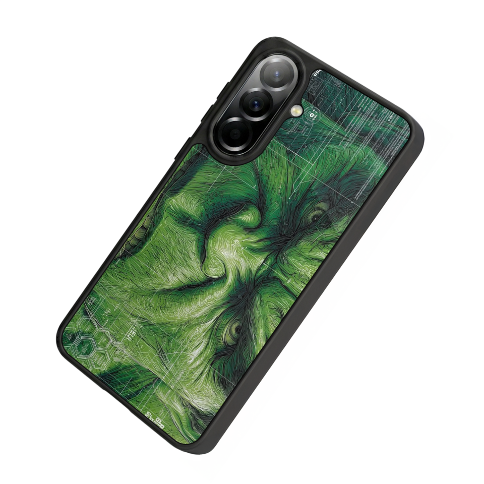 Samsung Galaxy A37 Uyumlu Hulk Tasarımlı Glossy Premium Kılıf