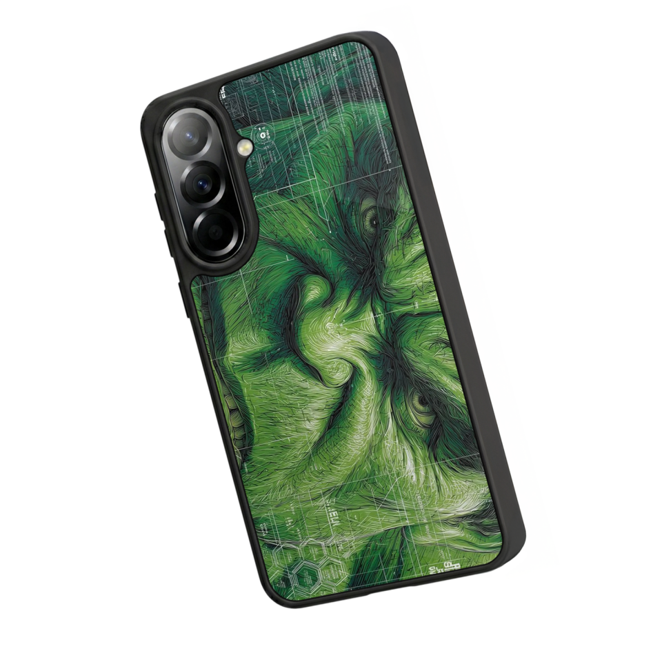 Samsung Galaxy A37 Uyumlu Hulk Tasarımlı Glossy Premium Kılıf