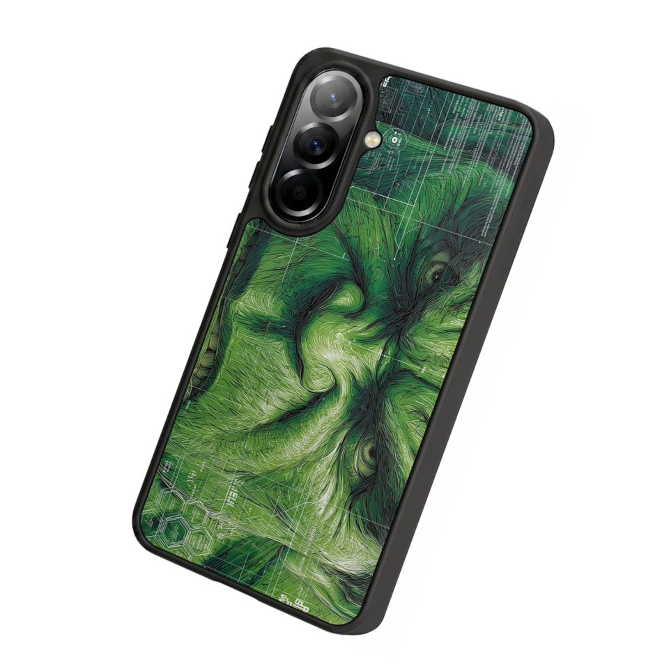 Samsung Galaxy A37 Uyumlu Hulk Tasarımlı Glossy Premium Kılıf