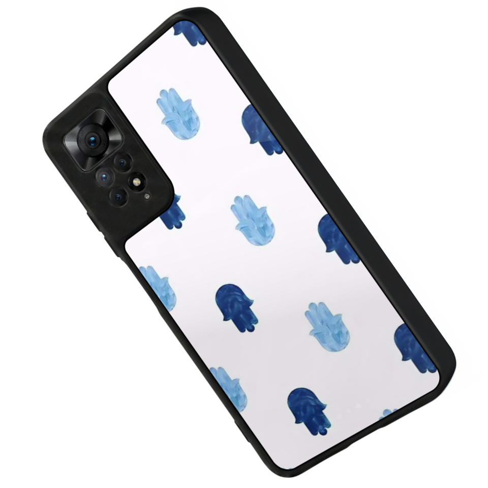 Xiaomi Redmi Note 12 Pro Uyumlu Nazar Tasarımlı Glossy Premium Kılıf