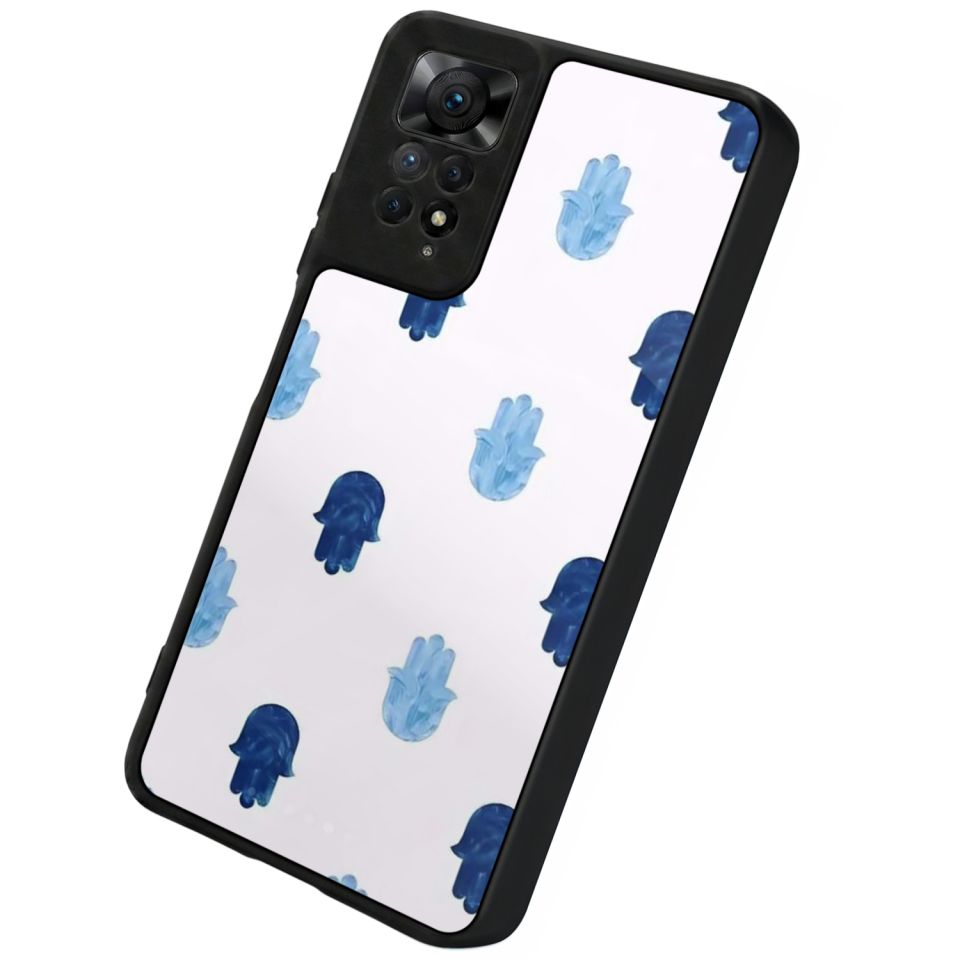 Xiaomi Redmi Note 12 Pro Uyumlu Nazar Tasarımlı Glossy Premium Kılıf