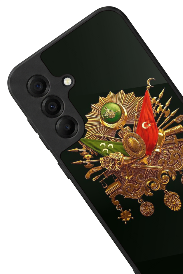 Samsung Galaxy A17 Uyumlu Osmanli Tugrasi Tasarımlı Glossy Premium Kılıf