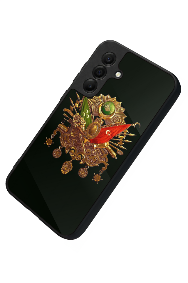 Samsung Galaxy A17 Uyumlu Osmanli Tugrasi Tasarımlı Glossy Premium Kılıf