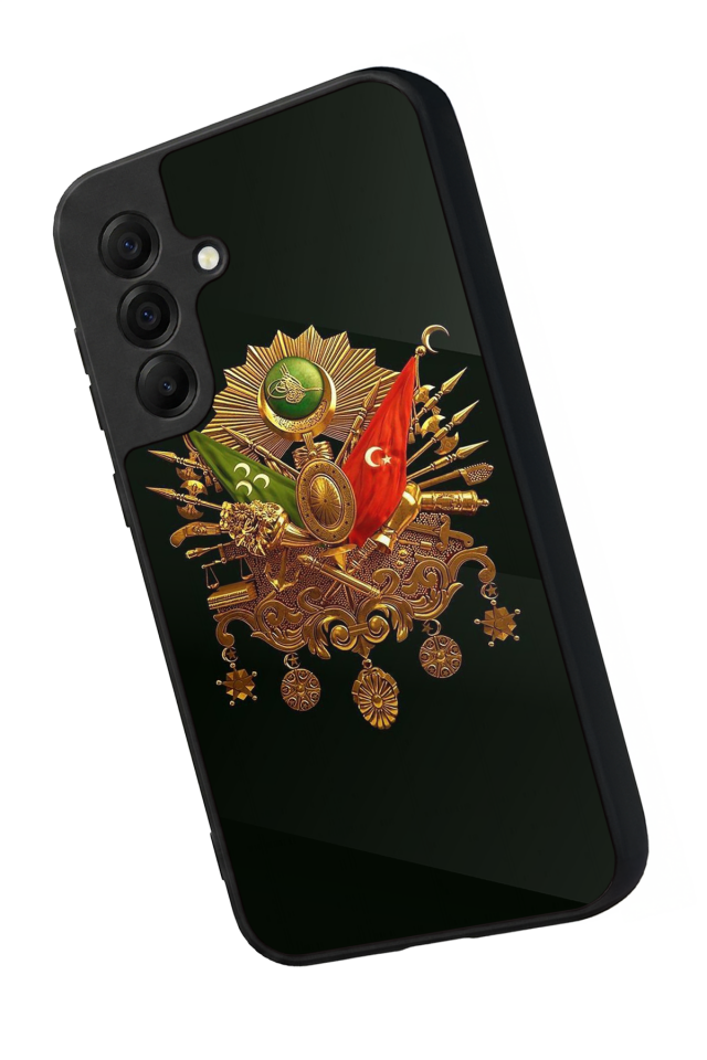 Samsung Galaxy A17 Uyumlu Osmanli Tugrasi Tasarımlı Glossy Premium Kılıf