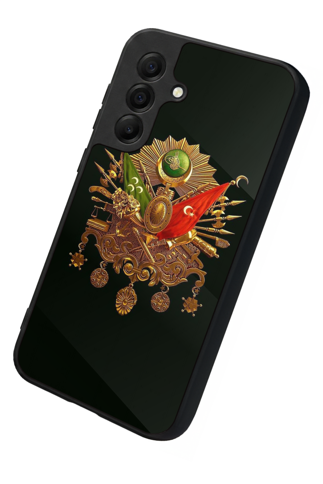 Samsung Galaxy A17 Uyumlu Osmanli Tugrasi Tasarımlı Glossy Premium Kılıf