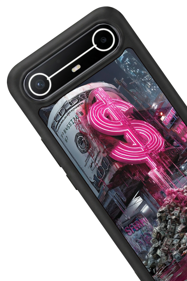 Tecno Spark Slim 5G Uyumlu Para Tasarımlı Glossy Premium Kılıf