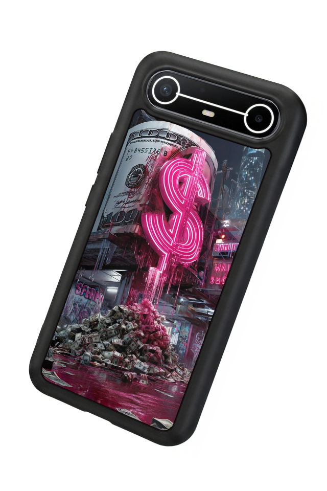 Tecno Spark Slim 5G Uyumlu Para Tasarımlı Glossy Premium Kılıf