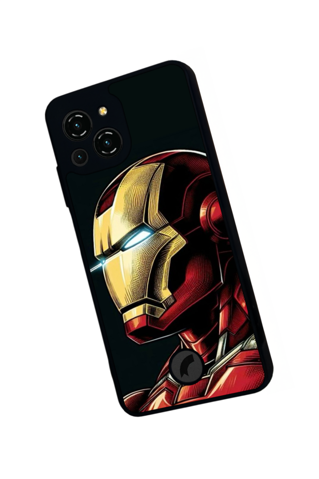 Reeder S23 Pro Max Uyumlu  Iron Man ( Demir Adam ) Tasarımlı Glossy Premium Kılıf