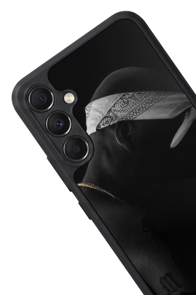 Samsung Galaxy M34 Uyumlu Tupac Tasarımlı Glossy Premium Kılıf
