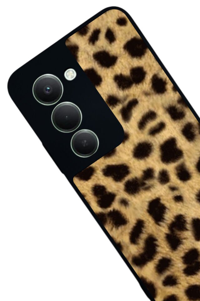 Xiaomi Redmi 15 5G Uyumlu Leopar Tasarımlı Glossy Premium Kılıf