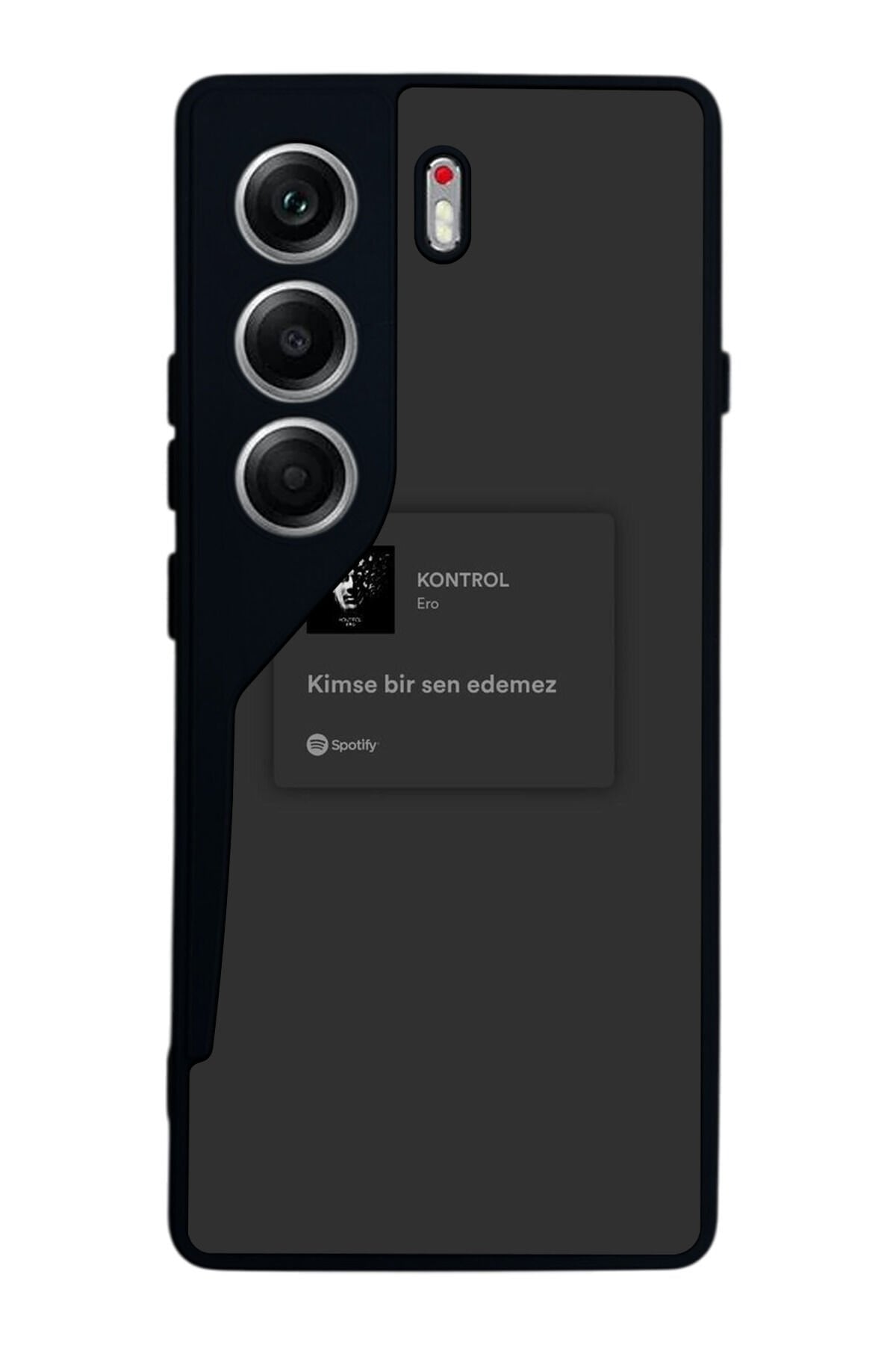 Tecno Camon 40 Uyumlu Sarki Sozleri Tasarımlı Glossy Premium Kılıf