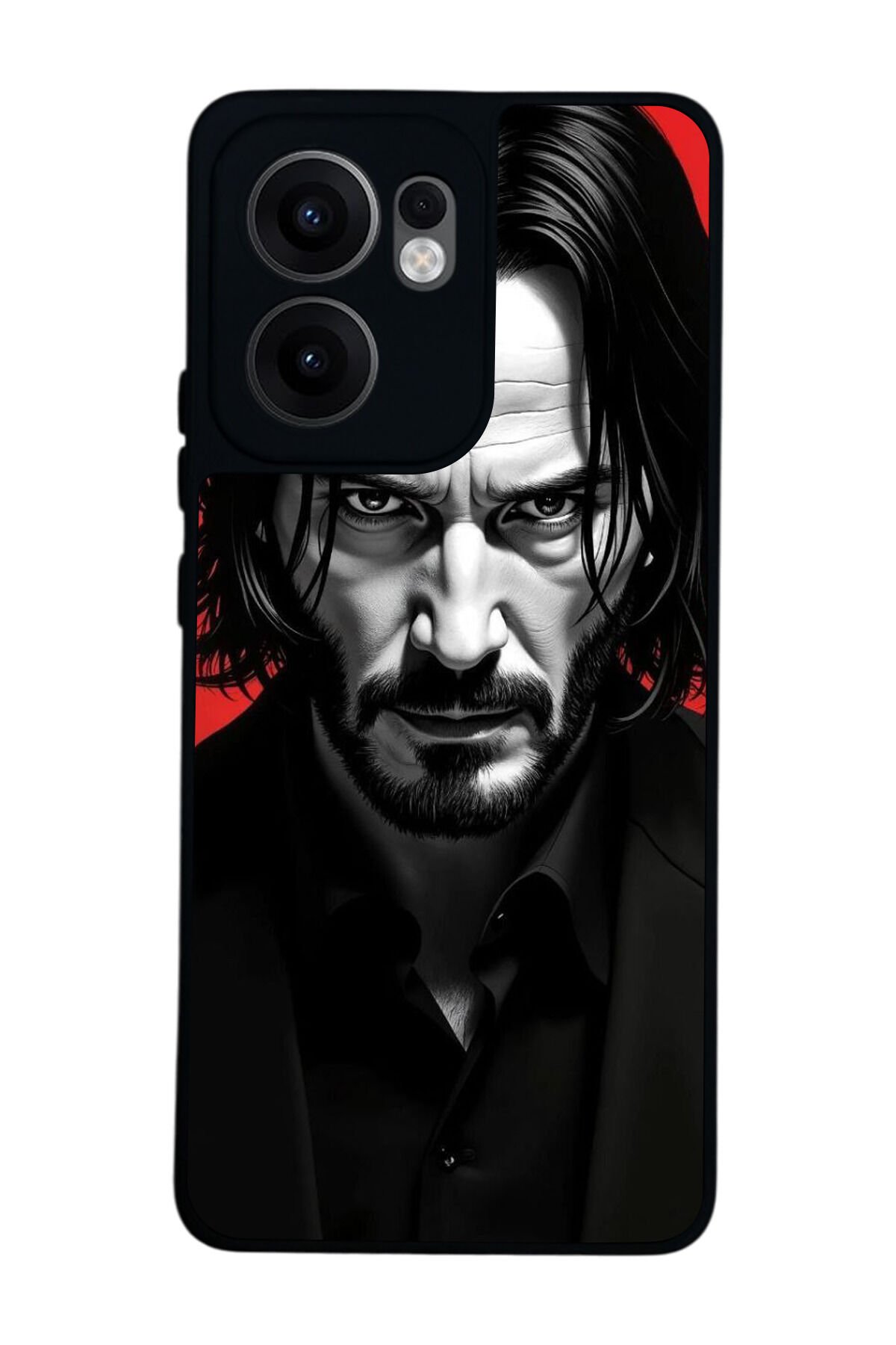 Oppo Reno 13F Uyumlu JohnWick Tasarımlı Glossy Premium Kılıf