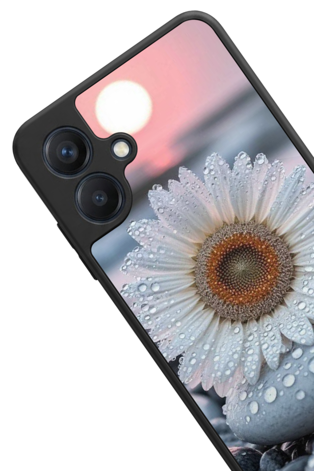 Samsung Galaxy A07 Uyumlu Cicek Tasarımlı Glossy Premium Kılıf
