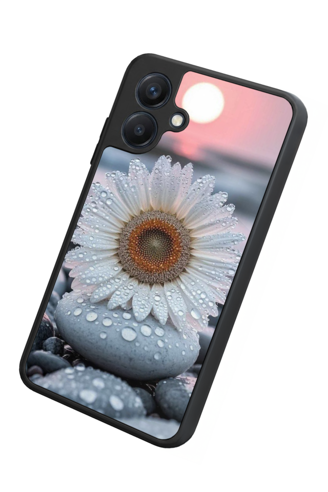 Samsung Galaxy A07 Uyumlu Cicek Tasarımlı Glossy Premium Kılıf