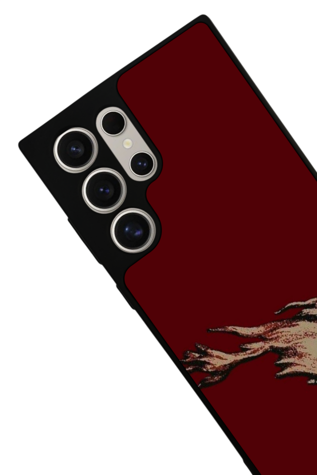 Samsung Galaxy S22 Ultra Uyumlu Kalp Love Tasarımlı Glossy Premium Kılıf