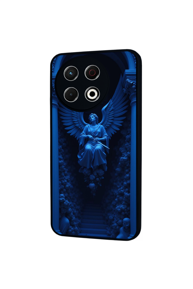 Tecno Spark 30 Pro Uyumlu Melek Tasarımlı Glossy Premium Kılıf