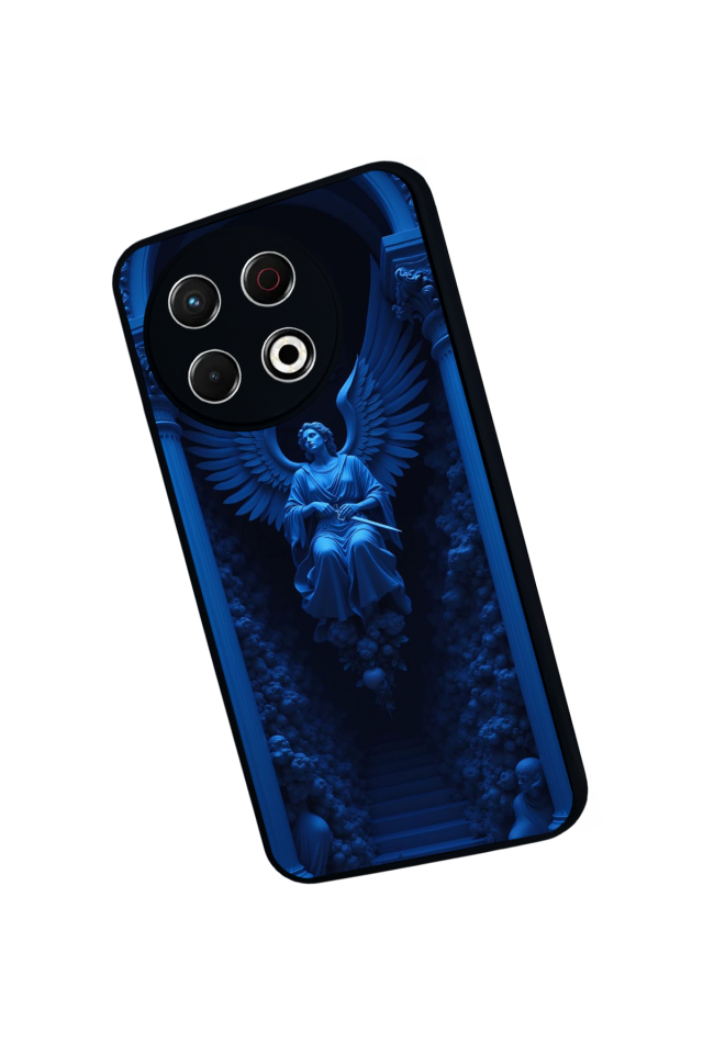 Tecno Spark 30 Pro Uyumlu Melek Tasarımlı Glossy Premium Kılıf