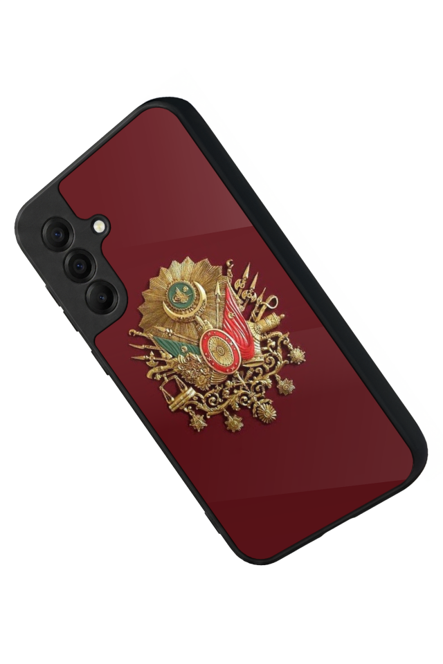 Samsung Galaxy A17 Uyumlu Osmanli Tugrasi Tasarımlı Glossy Premium Kılıf