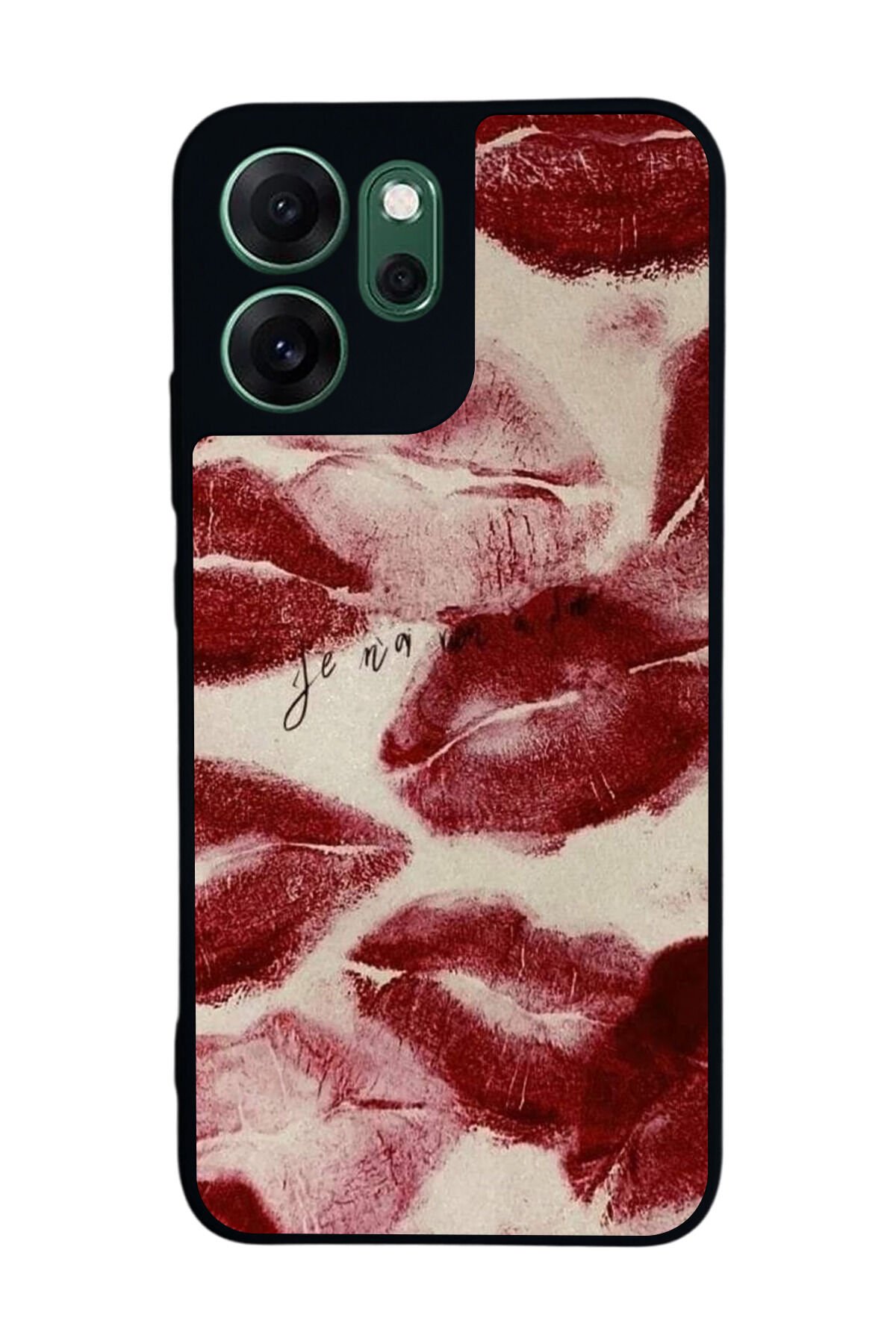 Oppo Reno 14F Uyumlu Dudak Tasarımlı Glossy Premium Kılıf